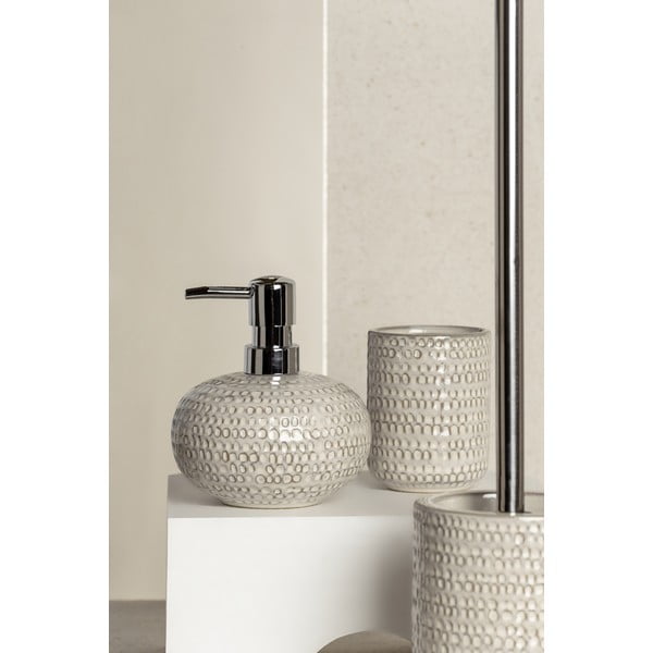 Krémovobiely keramický dávkovač mydla 0.47 l Pergole - Wenko-image-1