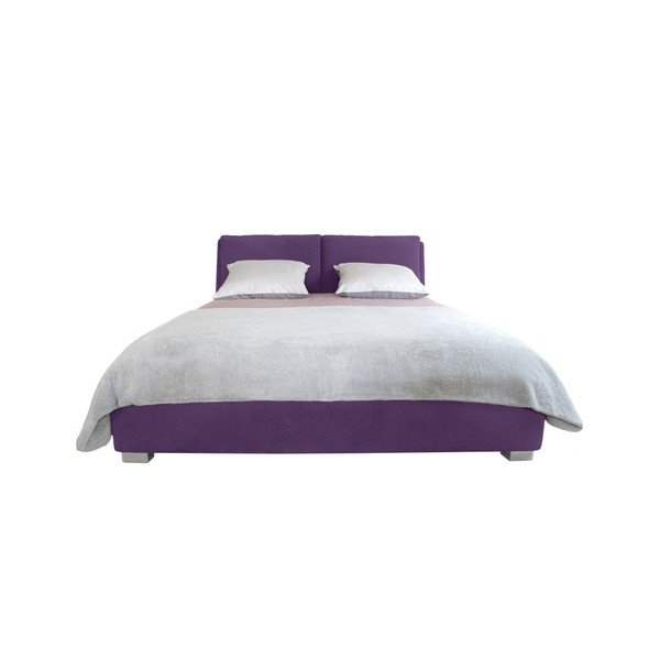 Fialová dvojlôžková posteľ Mazzini Beds Vicky, 180 × 200 cm-image-4