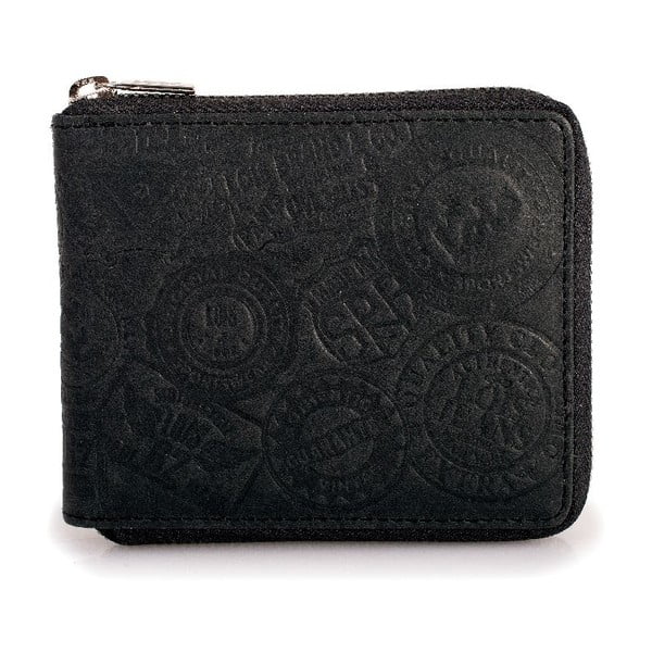 Pánska kožená peňaženka LOIS no. 709, čierna