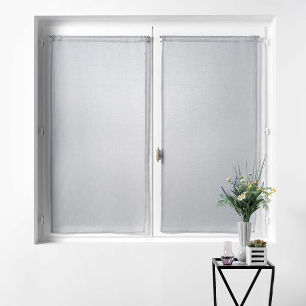 Sivé voálové záclony v súprave 2 ks 60x90 cm Sandra – douceur d'intérieur-image-2