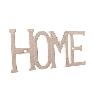 Béžová liatinová nástenná dekorácia Dakls Home