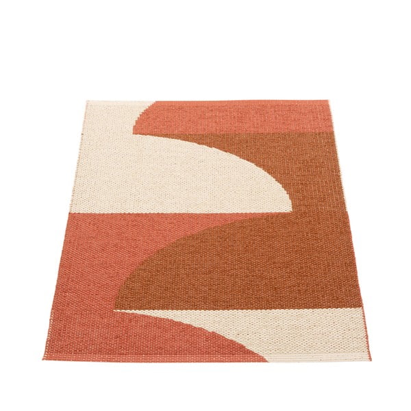 Vnútorný a vonkajší koberec v tehlovej farbe 70x90 cm Hill Brick Rust – Pappelina-image-2