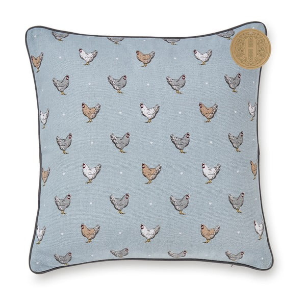 Modrý bavlnený vankúš Cooksmart Farmers Kitchen, 45 x 45 cm-image-2