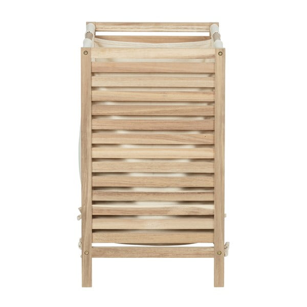 Drevený kôš na bielizeň v prírodnej farbe 48 l Acina – Wenko-image-1