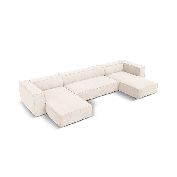 Krémovobiela rohová pohovka (do "U") Madame - Windsor & Co Sofas-image-2