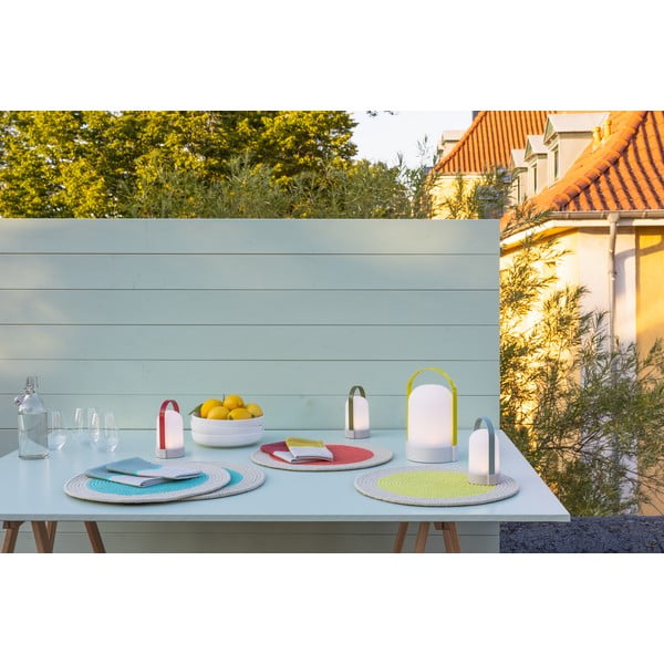 Biela LED stmievateľná stolová lampa (výška 15 cm) Uri – Remember-image-1