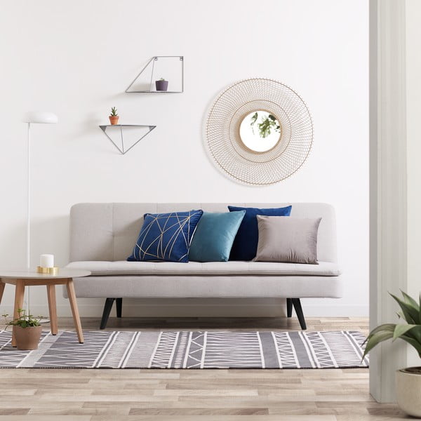 Čierna kovová polica Upp – Kave Home-image-1