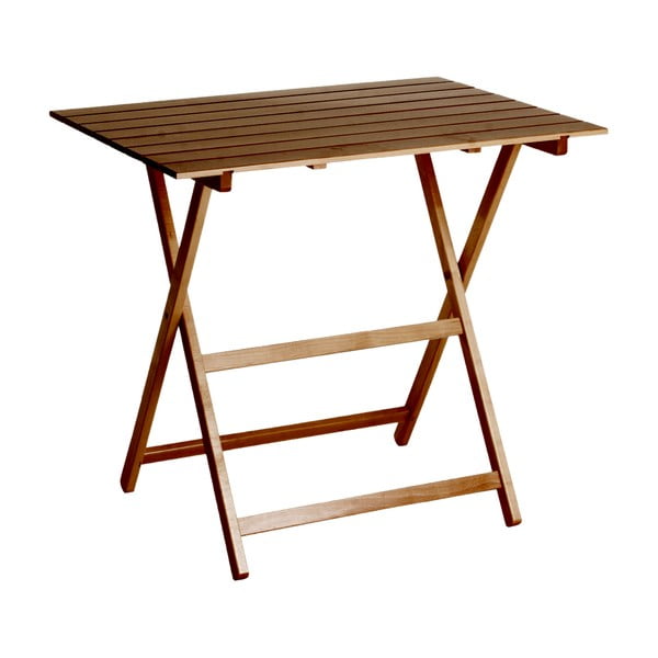 Skladací stôl z bukového dreva Valdomo King 60 × 80 cm