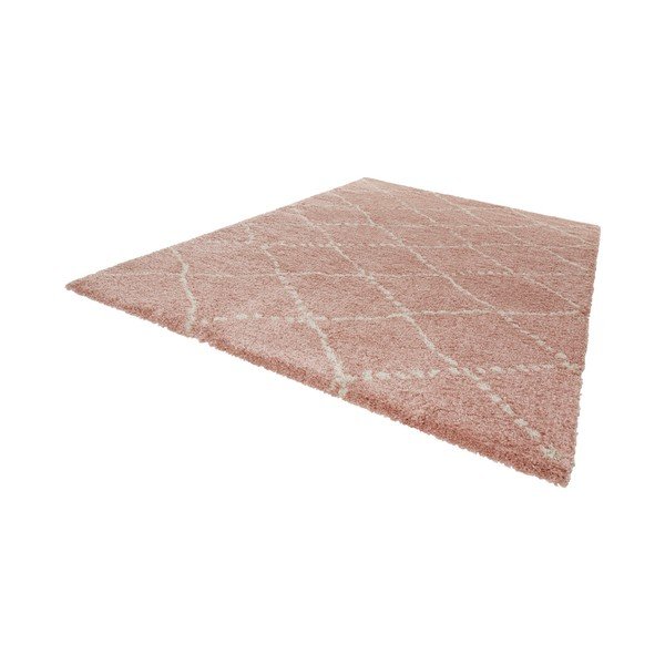Ružový koberec Mint Rugs Allure Ronno Rose Creme, 120 x 170 cm-image-3