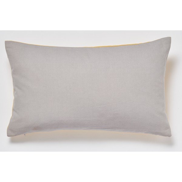 Žltý bavlnený dekoratívny vankúš Cooksmart ® Sunshine, 30 x 50 cm-image-1