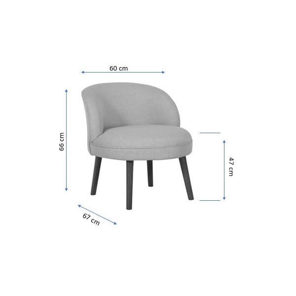 Béžové kreslo Nice – Artie-image-4