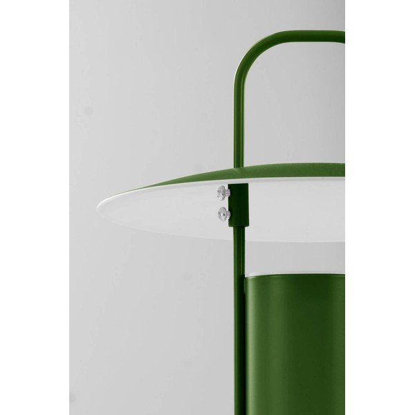 Zelená kovová LED so stmievačom stolová lampa (výška  24 cm) Venna – Jotex-image-4