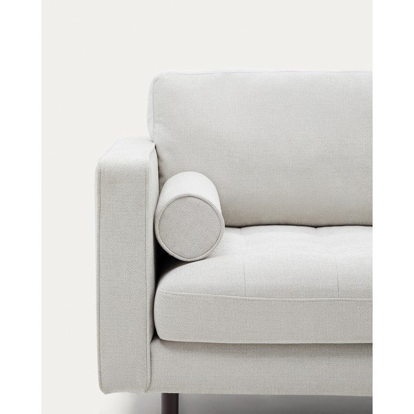 Ženilková pohovka sivobéžová 222 cm Debra – Kave Home-image-4