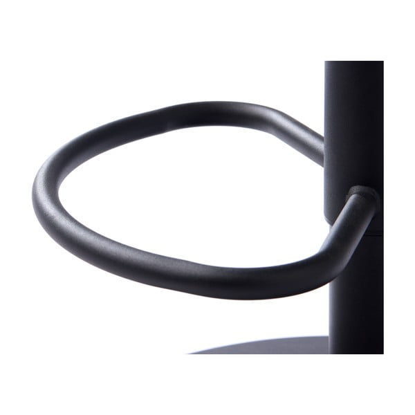 Tmavosivá barová stolička s nastaviteľnou výškou Nolan – Unique Furniture-image-4