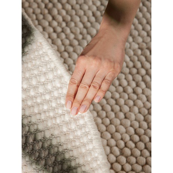 Béžový ručne tkaný vlnený okrúhly koberec ø 200 cm Richmond Diana – Ted Baker-image-4