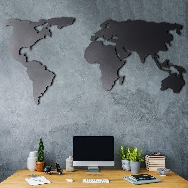 Nástenná mapa 120x60 cm Silhouette – Bystag-image-4