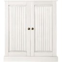 Biela skrinka z borovicového dreva 100x34 cm Mille – Støraa