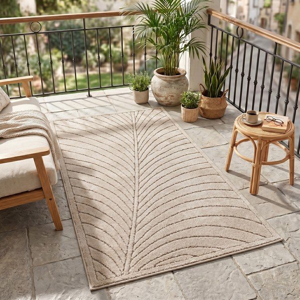 Béžový vnútorný a vonkajší behúň 80x250 cm Nova 1204 – Ayyildiz Carpets-image-1