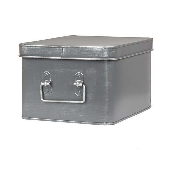 Kovový úložný box LABEL51 Media, šírka 27 cm-image-1