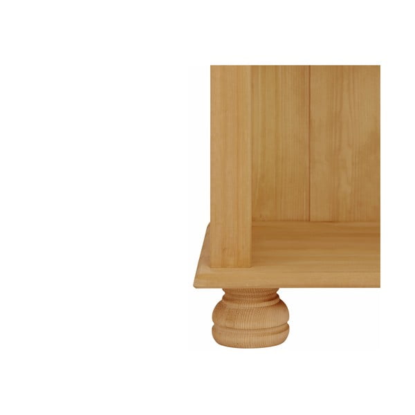 Knižnica z borovicového dreva v prírodnej farbe 77x116 cm Ella – Støraa-image-4