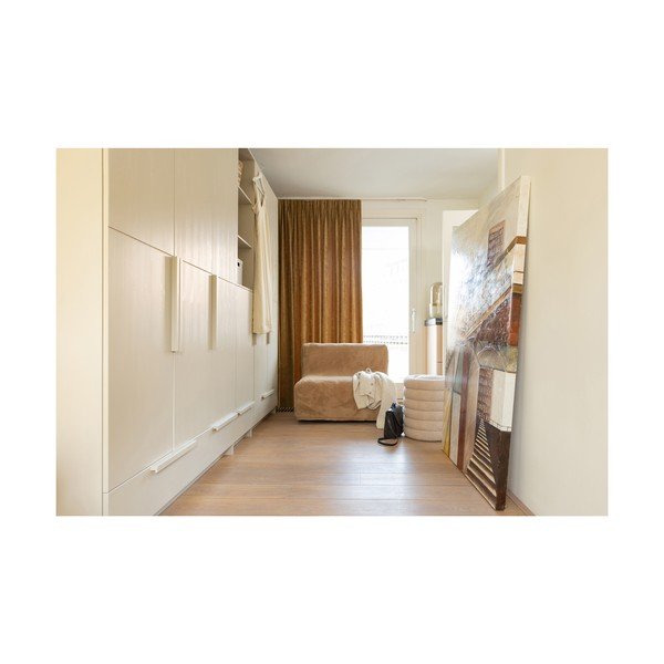 Krémovobiela modulárna skriňa z borovicového dreva 142x215 cm Pure – WOOOD-image-1