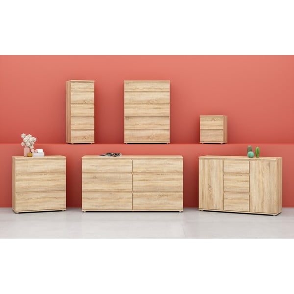 Nočný stolík v dubovom dekore Tvilum Nova-image-1