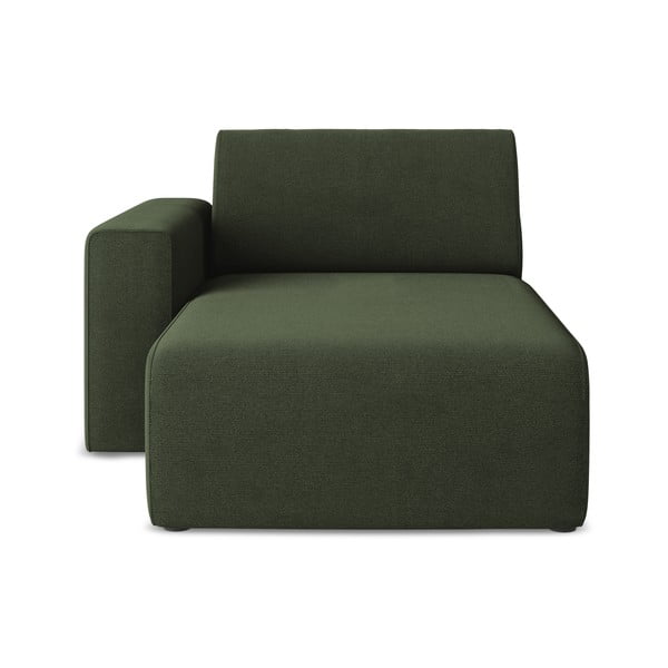 Zelený modul pohovky (ľavý roh) Kalea – Makamii