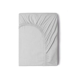Sivá bavlnená elastická plachta Good Morning, 160 x 200 cm