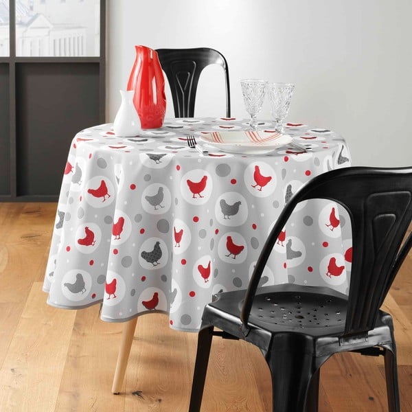 Obrus ø 180 cm Suzette – douceur d'intérieur-image-1