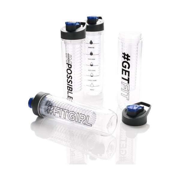 Motivačná fľaša so sitkom na ovocie XD Design Getfit, 800 ml-image-1
