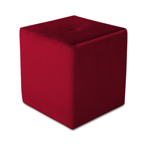 Červený puf Mazzini Sofas Margaret, 40 × 45 cm-image-3