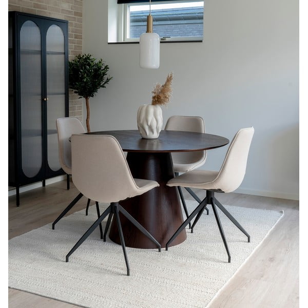 Béžové jedálenské stoličky v súprave 2 ks Monaco – House Nordic-image-1