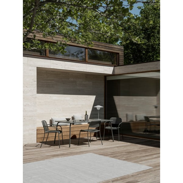 Vnútorný a vonkajší koberec sivobéžový z recyklovaných vlákien 200x300 cm Tendor – Blomus-image-1