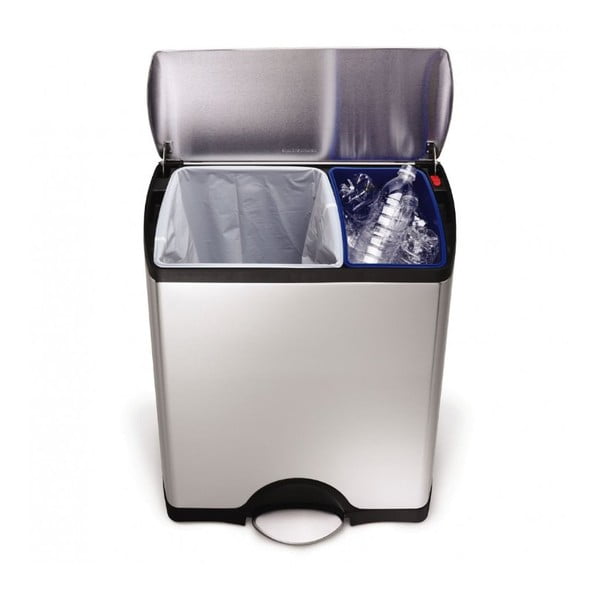 Odpadkový kôš na triedený odpad simplehuman  30/16 l-image-3