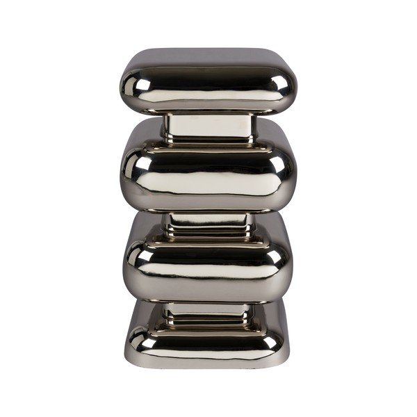 Kovový odkladací stolík 29x29 cm Stubby – Dutchbone-image-2