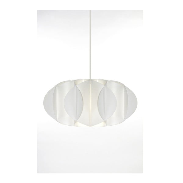 Biele závesné svietidlo Globen Lighting Clique, ø 40 cm