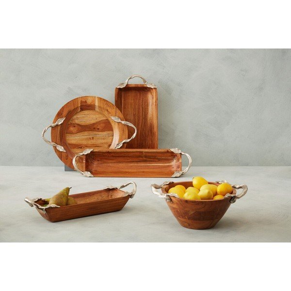 Drevená tácka 14x47 cm Vine – Premier Housewares-image-1
