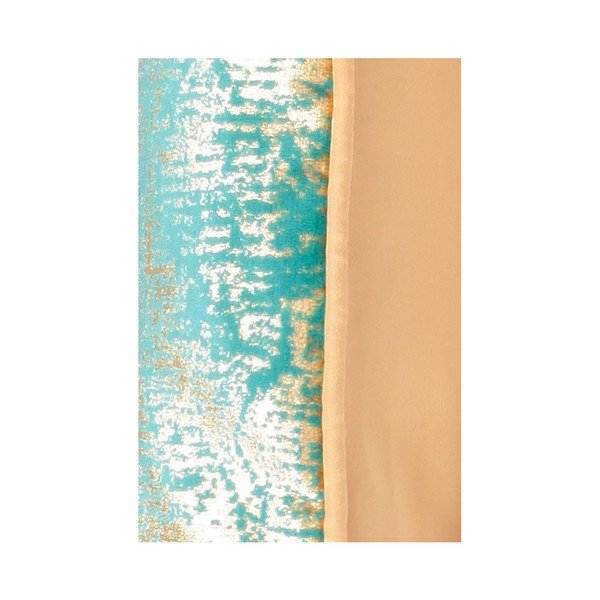 Tyrkysovo-béžový obojstranný vankúš Kate Louise Muro, 45 × 45 cm-image-4