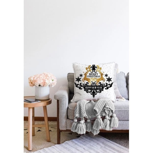 Obliečka na vankúš s vianočným motívom 43x43 cm – Mila Home-image-2