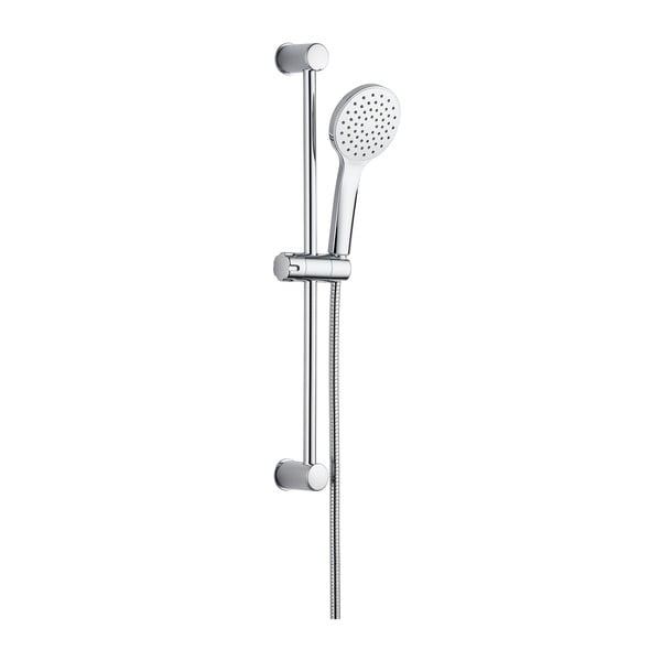 Sprchová súprava z nehrdzavejúcej ocele v striebornej farbe s ručnou sprchou/posuvný držiak 60 cm No. 2 – Allstar