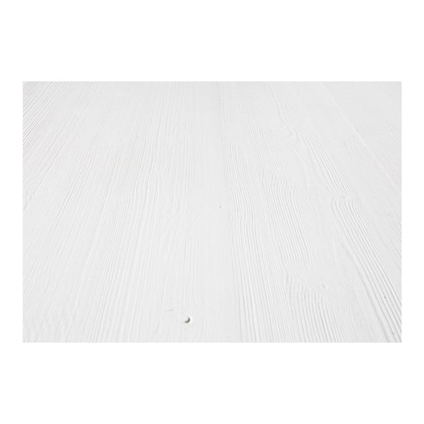 Biely stôl z masívneho dreva Zuiver A Zarámované, 200 x 90 cm-image-4