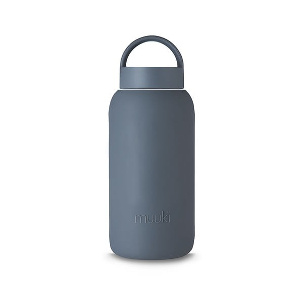 Tmavosivá cestovná fľaša 720 ml Smoke Grey – Muuki-image-2