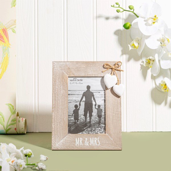 Drevený rámček 17x22 cm - Sass & Belle-image-3