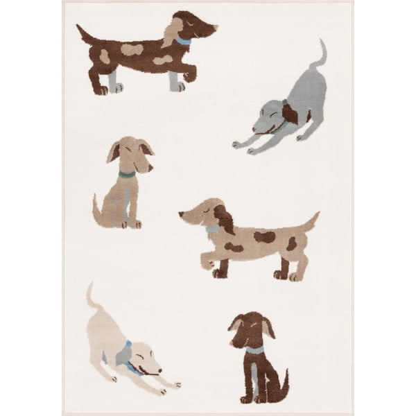 Slonovinový detský koberec 80x150 cm Dogsie Pearl – FD