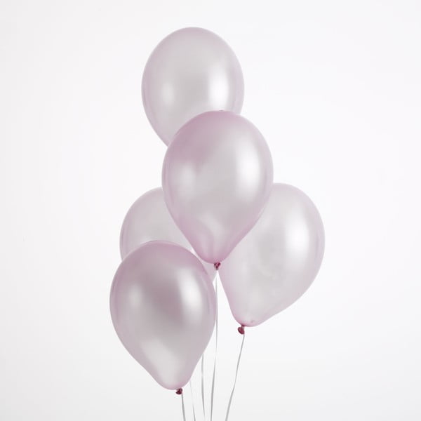 Sada 50 svetloružových balónikov Neviti Simply Love