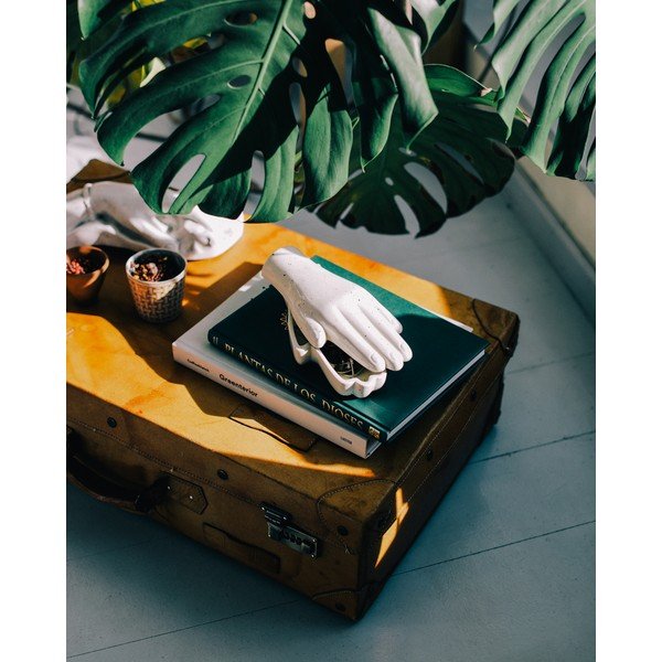 Keramická dóza na šperky DOIY Hand, 23 x 11 cm-image-1