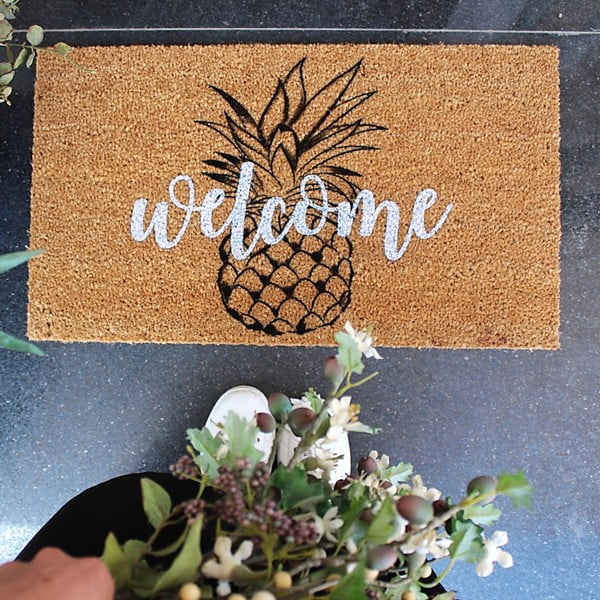 Rohožka Doormat Ananas Welcome, 70 × 40 cm