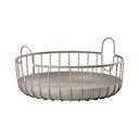 Drôtený kovový košík ø 38x18 cm Inu – Zone