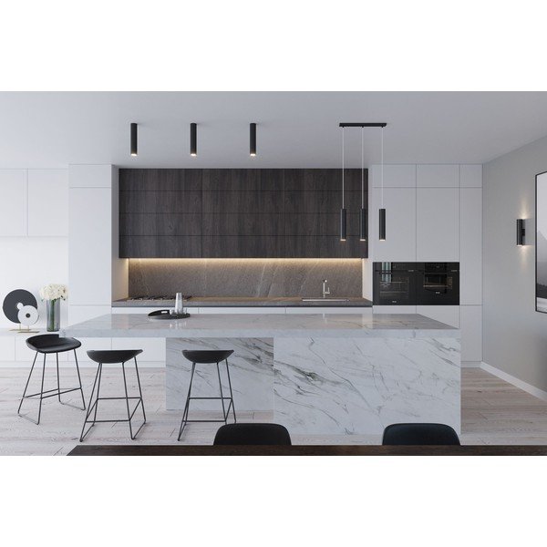 Čierne nástenné svietidlo Sollux Castro 2-image-4