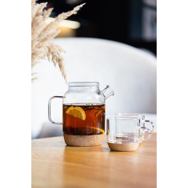 Sklenená čajová súprava Vilagio – Vialli Design-image-1